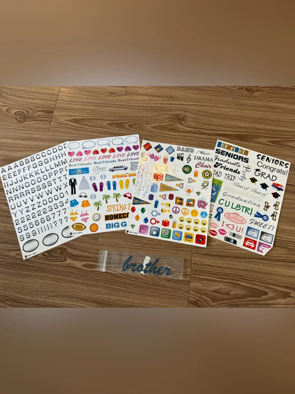 Assorted Stickers – Scrapbooking, Stationery & Craft Supplies